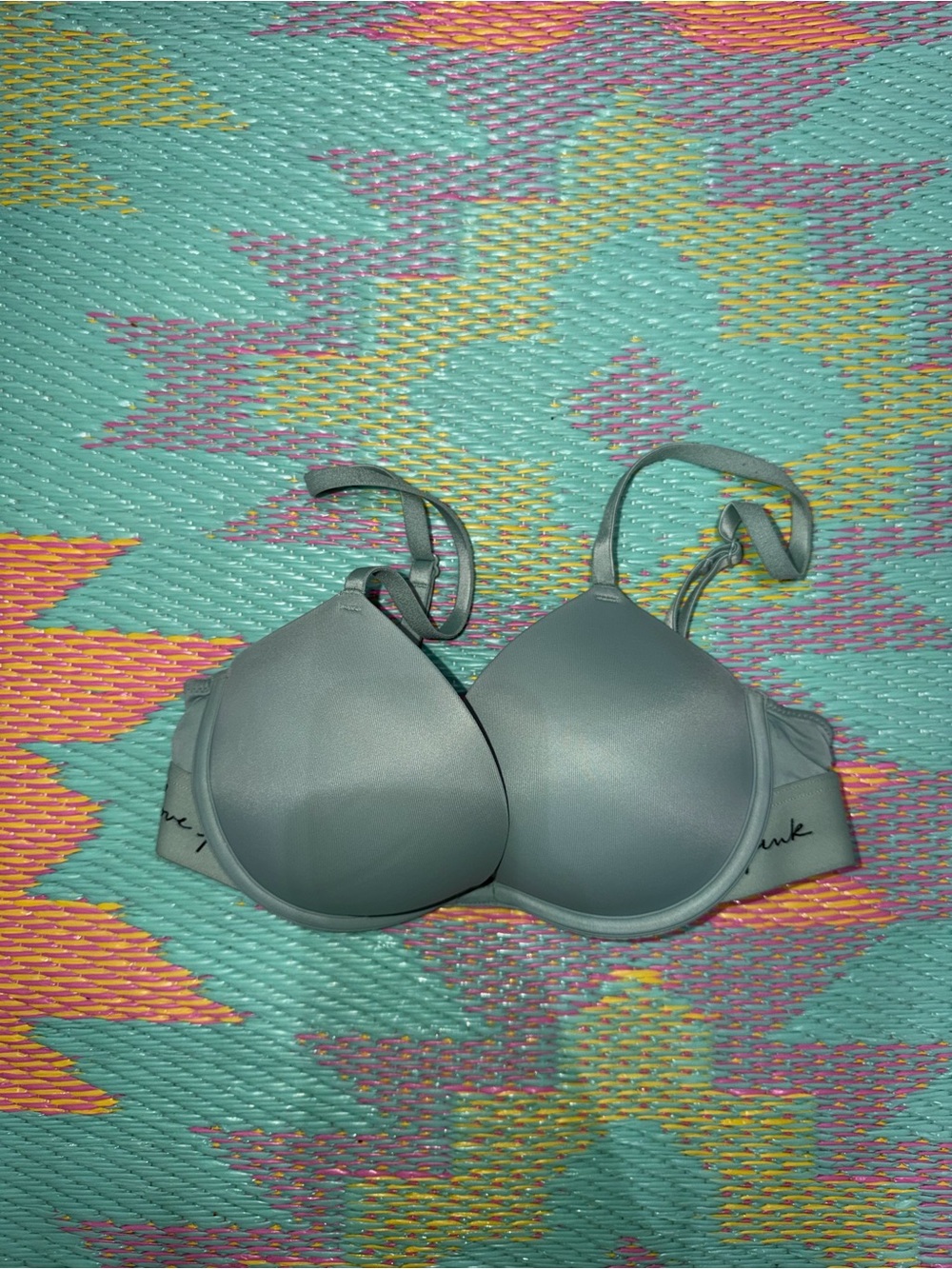 Push-up  Light Gray T-Shirt Bra - PINK Victoria's Secret (Light Gray)